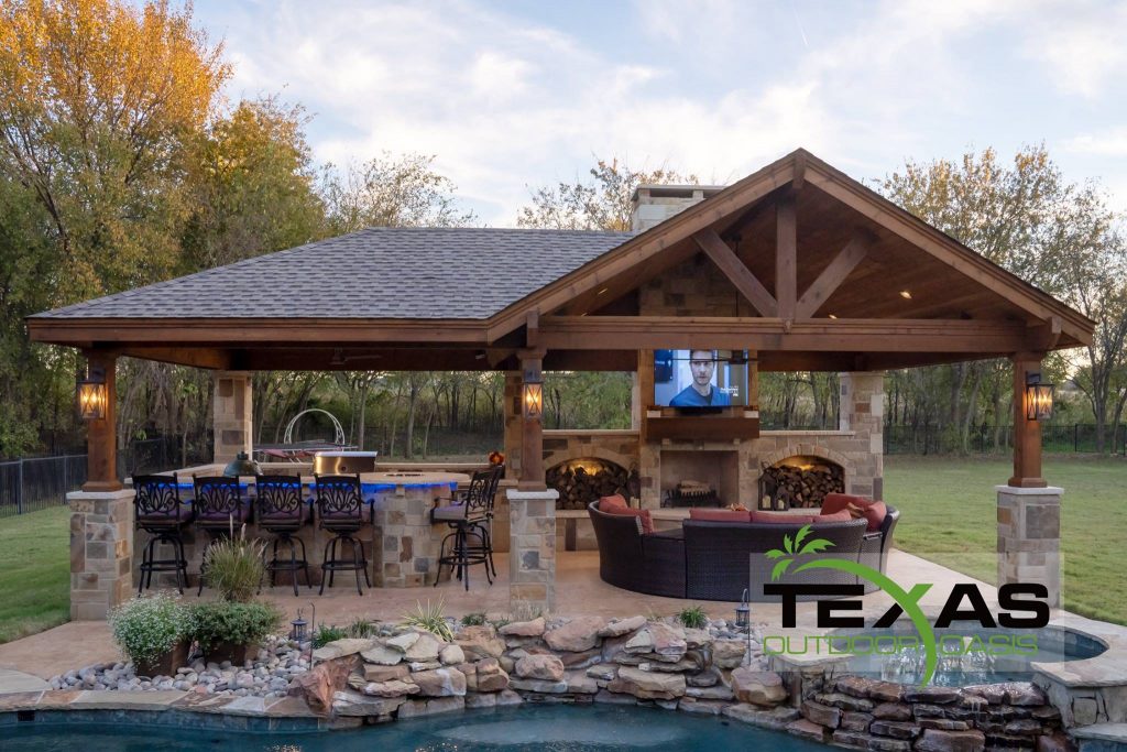 texas outdoor oasis