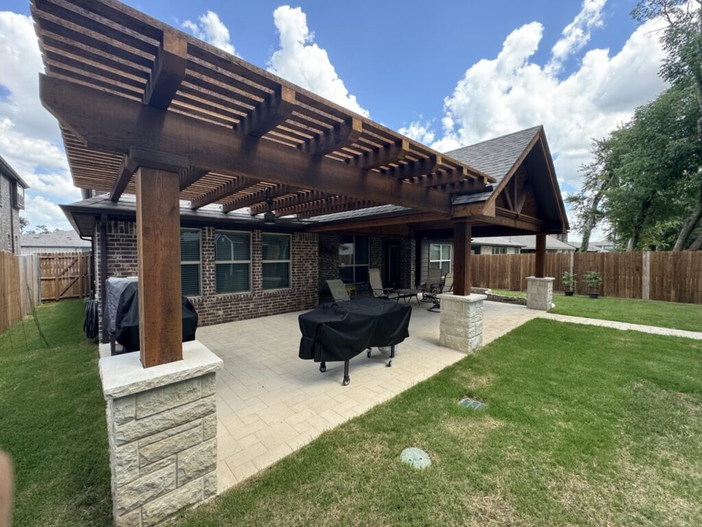 texas outdoor oasis pergolas and arbors