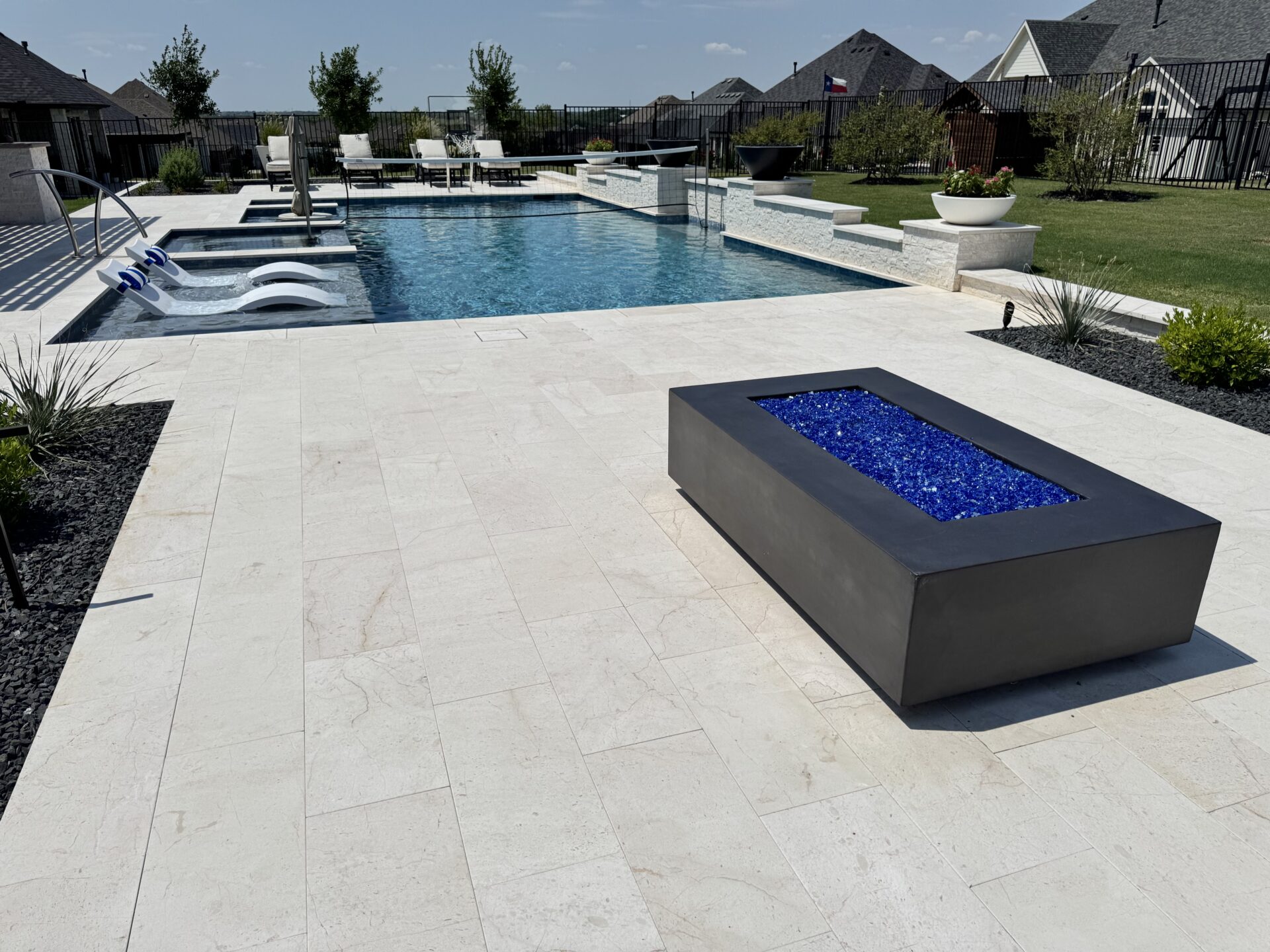standalone propane fire pit