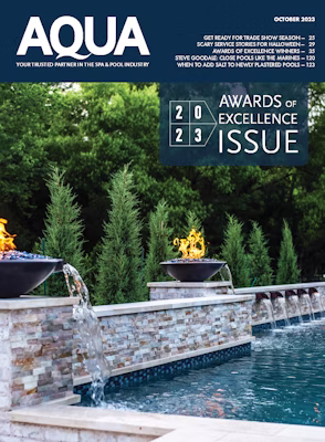 Aqua Magazine Cover October 2023 Aqua Magazine Cover October 2023