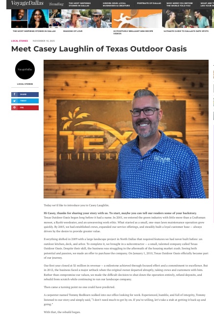 Voyage Dallas November 2025 Voyage Dallas November 2025