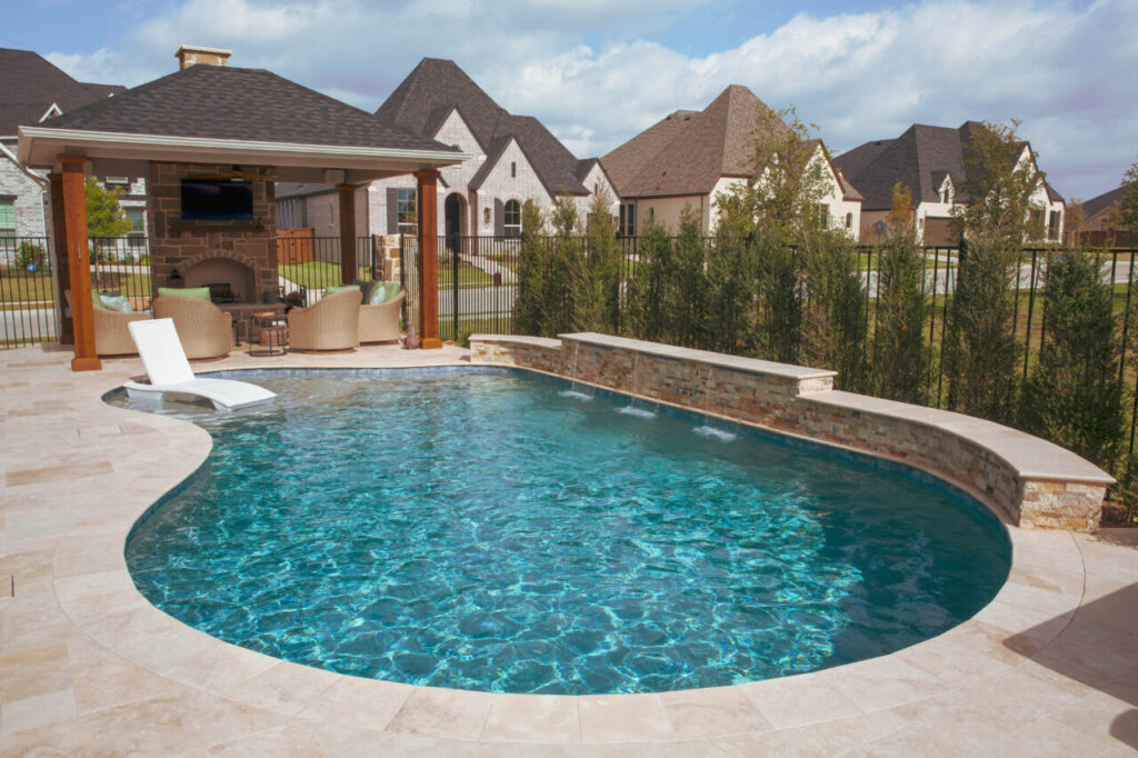 Custom pool and patio renovation