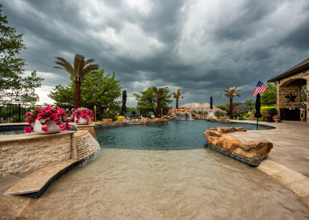 luxury outdoor living